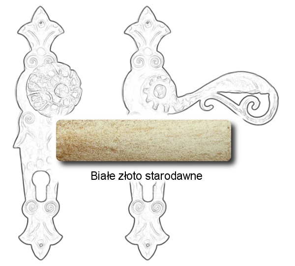 Białe złoto starodawne