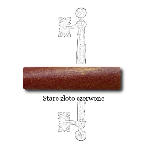 Stare złoto czerwone