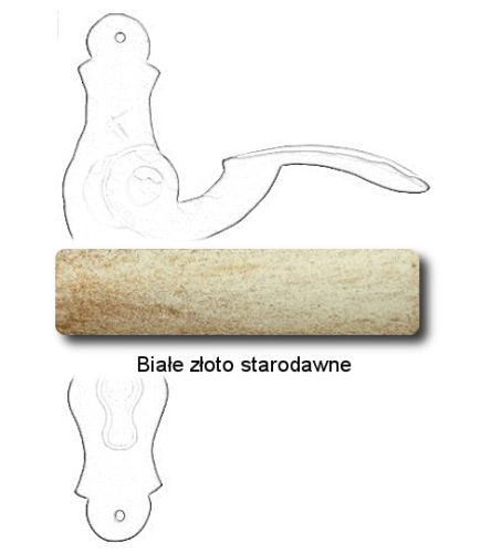 Białe złoto starodawne