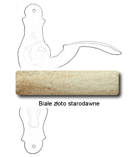 Białe złoto starodawne