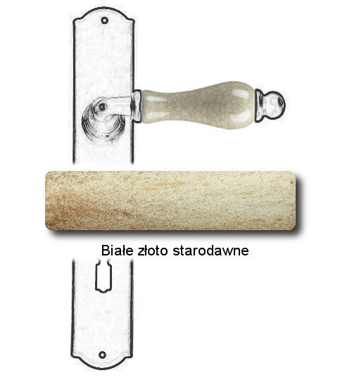 Białe złoto starodawne