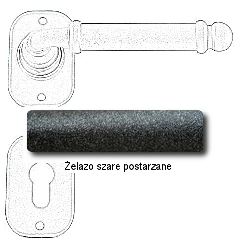 Żelazo szare postarzane