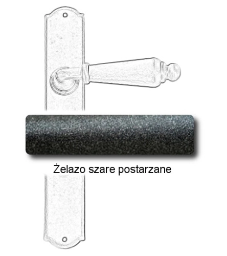 Żelazo szare postarzane