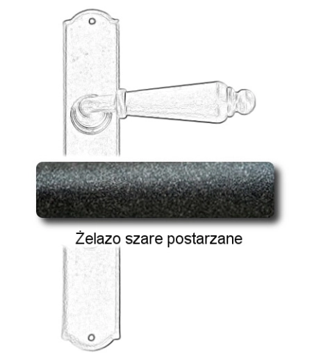 Żelazo szare postarzane