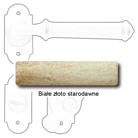Białe złoto starodawne