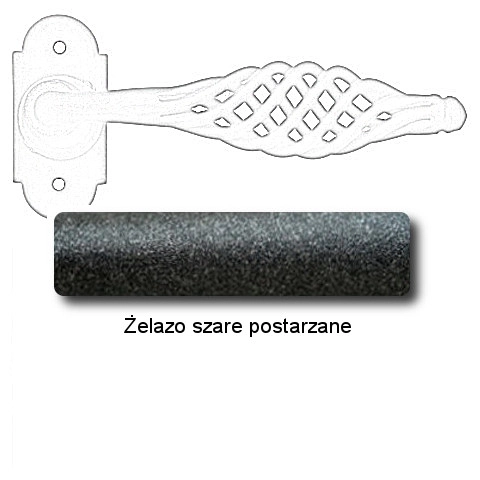 Żelazo szare postarzane