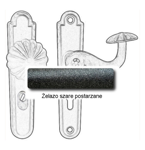 Żelazo szare postarzane