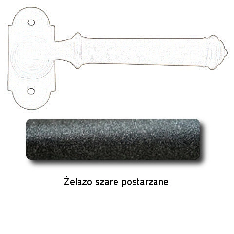 Żelazo szare postarzane