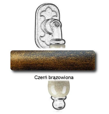 Czerń brązowiona