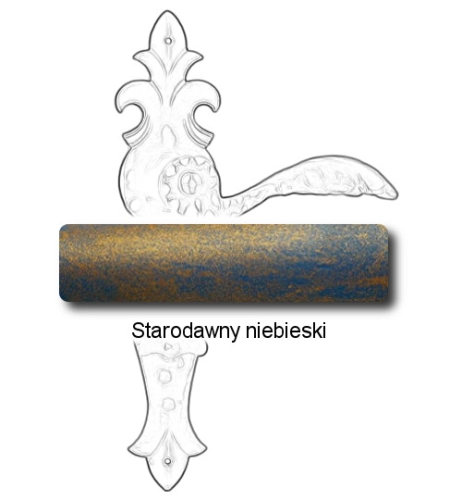Starodawny niebieski