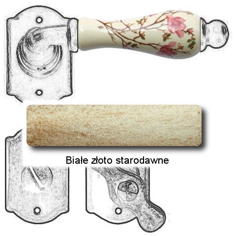 Białe złoto starodawne