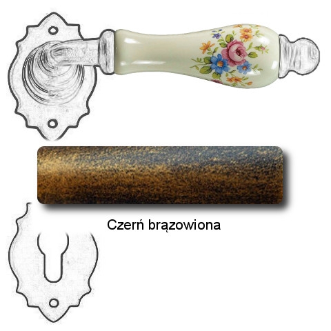 Czerń brązowiona