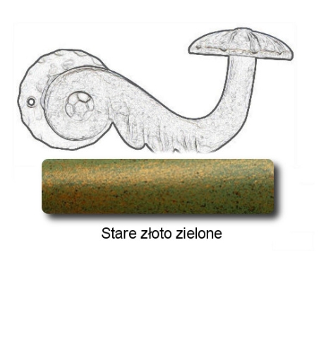 Stare złoto zielone