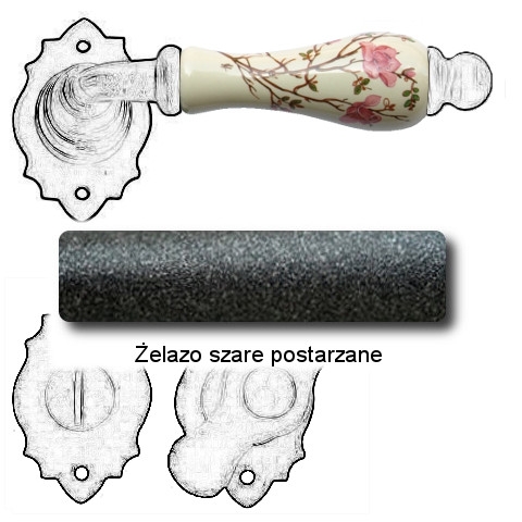 Żelazo szare postarzane