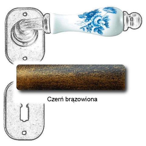 Czerń brązowiona