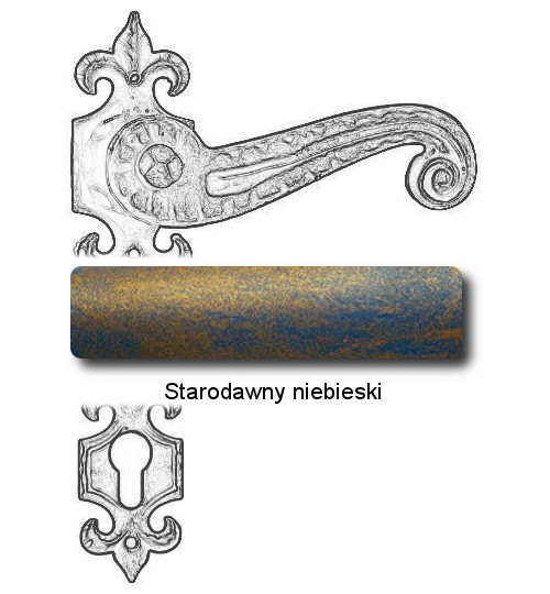Starodawny niebieski