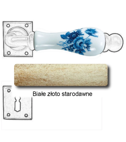 Białe złoto starodawne