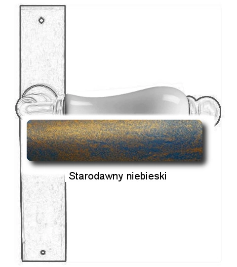Starodawny niebieski