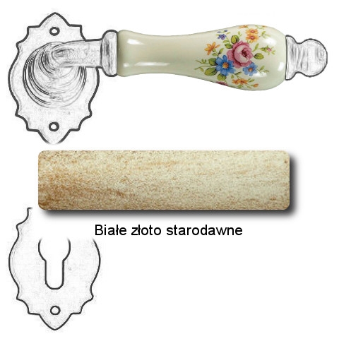 Białe złoto starodawne
