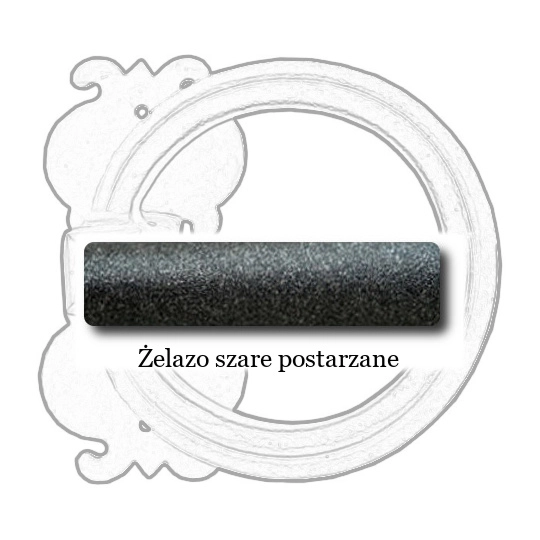 Żelazo szare postarzane