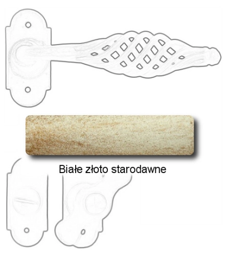 Białe złoto starodawne