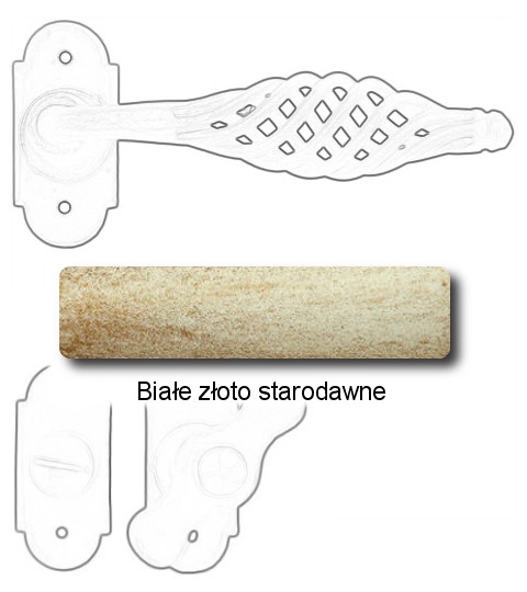 Białe złoto starodawne