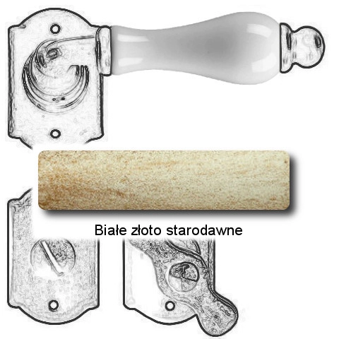 Białe złoto starodawne