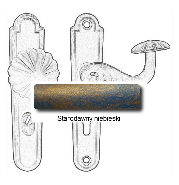 Starodawny niebieski