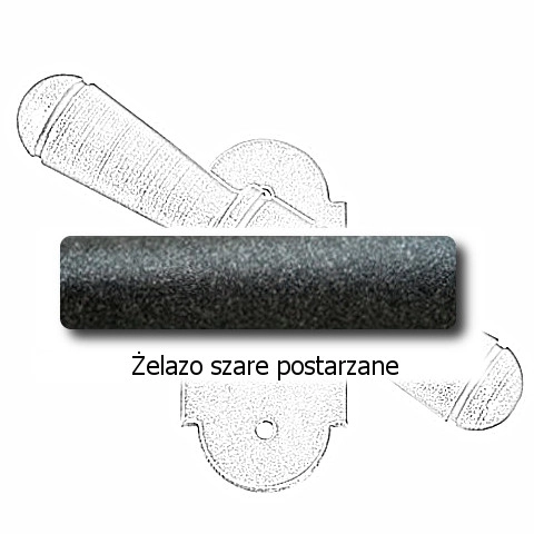 Żelazo szare postarzane