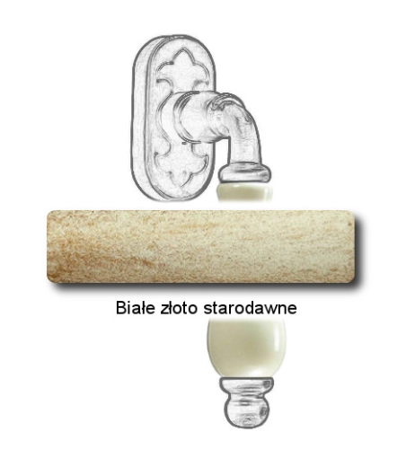 Białe złoto starodawne