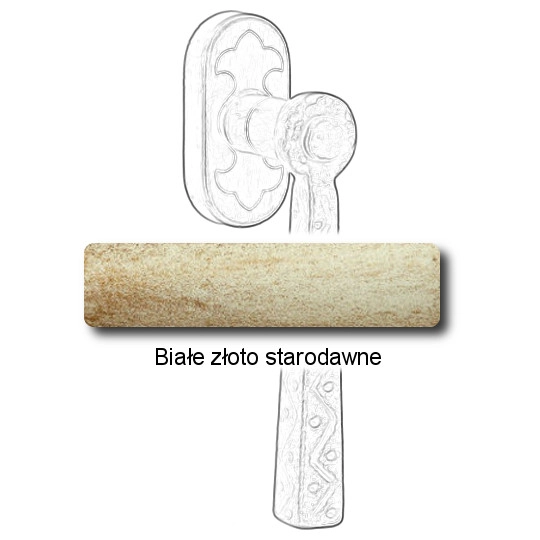 Białe złoto starodawne