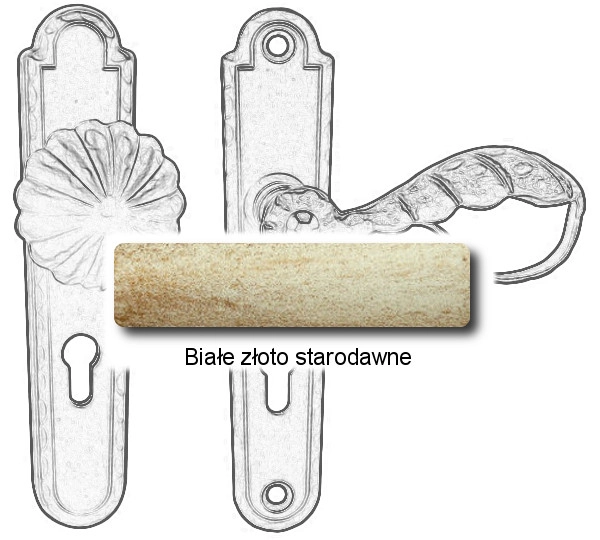 Białe złoto starodawne