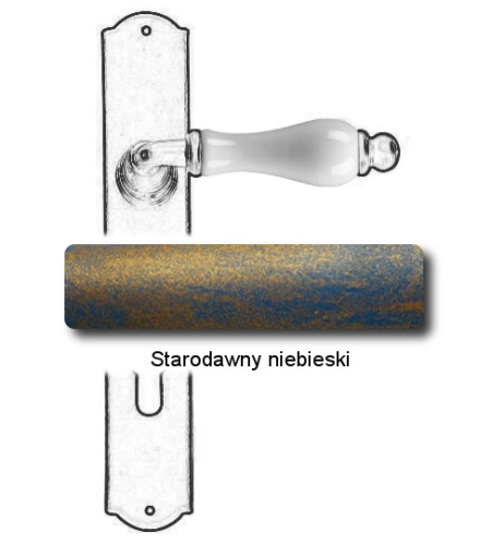Starodawny niebieski