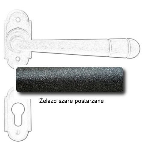 Żelazo szare postarzane