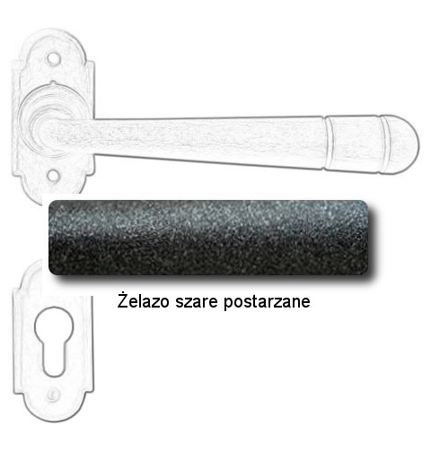 Żelazo szare postarzane