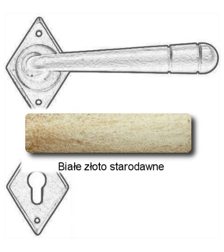 Białe złoto starodawne