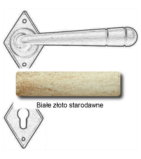 Białe złoto starodawne