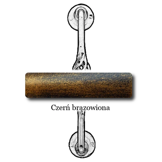 Czerń brązowiona