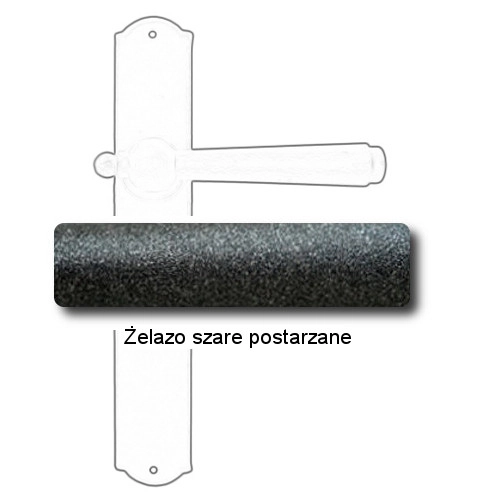 Żelazo szare postarzane