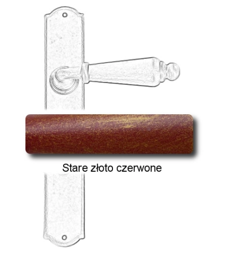 Stare złoto czerwone