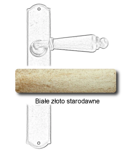 Białe złoto starodawne