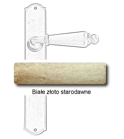 Białe złoto starodawne