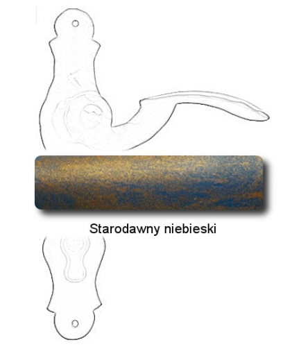 Starodawny niebieski