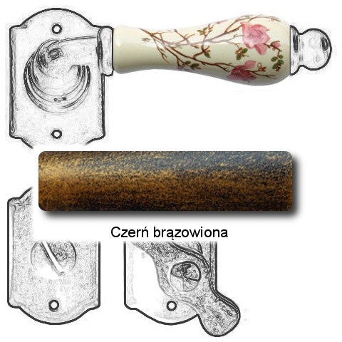 Czerń brązowiona