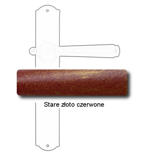 Stare złoto czerwone