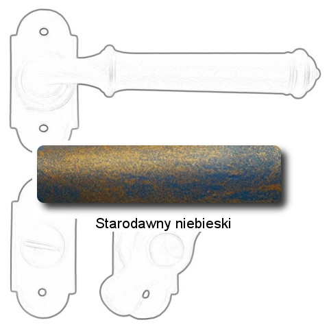 Starodawny niebieski