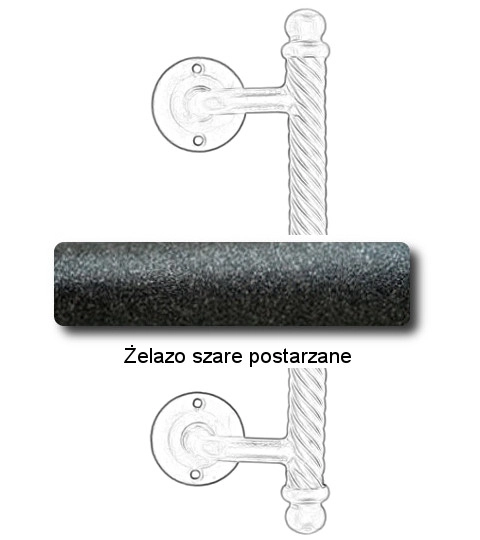 Żelazo szare postarzane