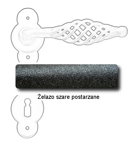 Żelazo szare postarzane