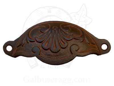 Uchwyt meblowy Nr 060 B w kolorze rdza starodawna