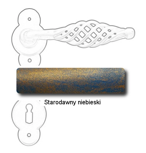 Starodawny niebieski